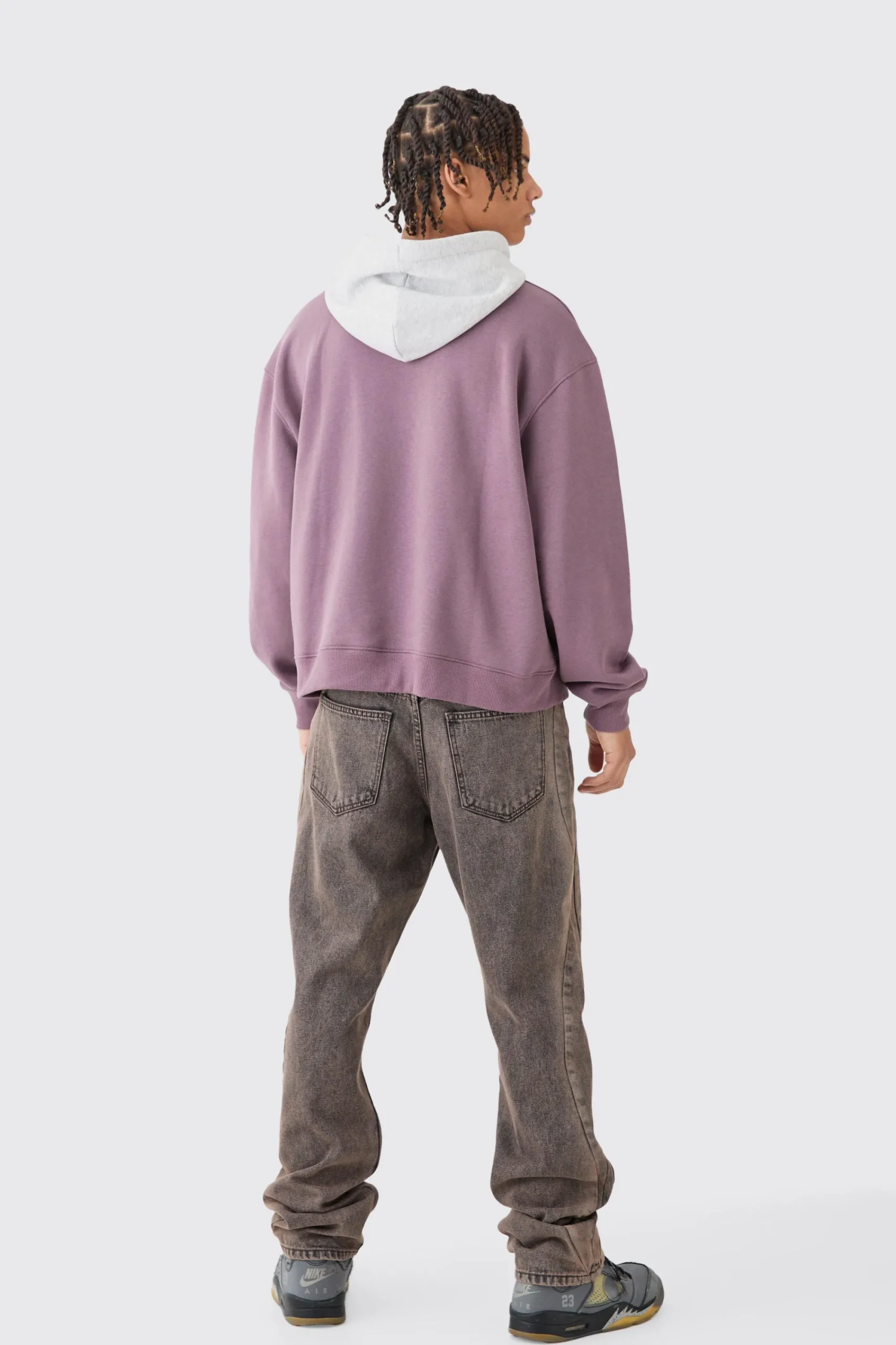 boohooMAN Oversized Boxy 3d Embroidered Edition Hoodie | UK| Hoodies & Sweatshirts