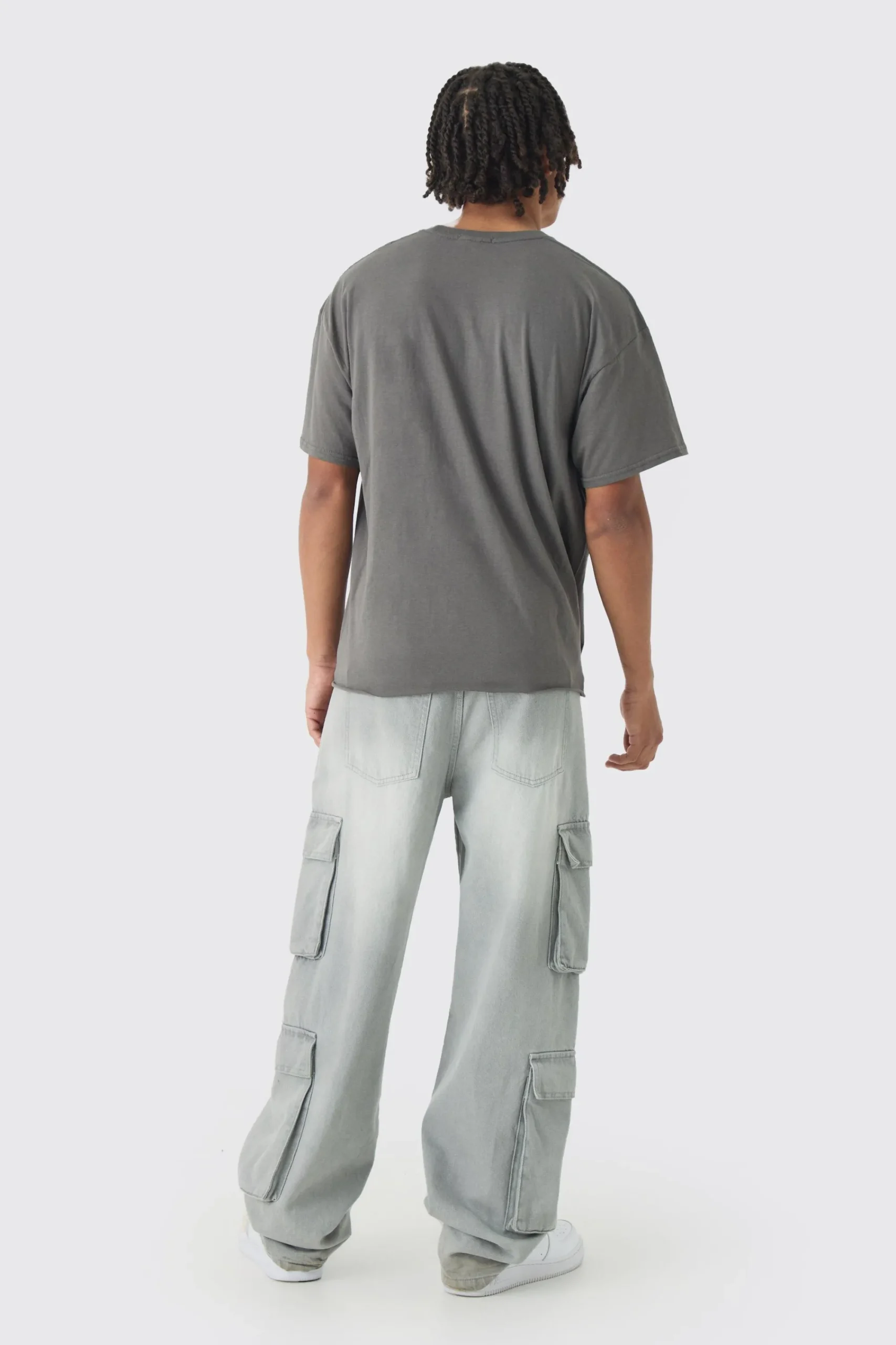 Oversized Boxy Distressed Gothic Heart Print T-Shirt | UK^boohooMAN Discount