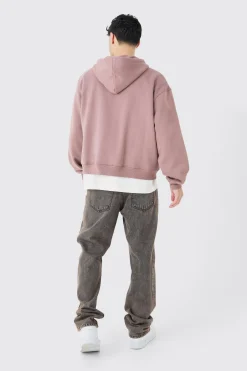 boohooMAN Oversized Boxy Double Zip Through Hoodie | UK| Hoodies & Sweatshirts