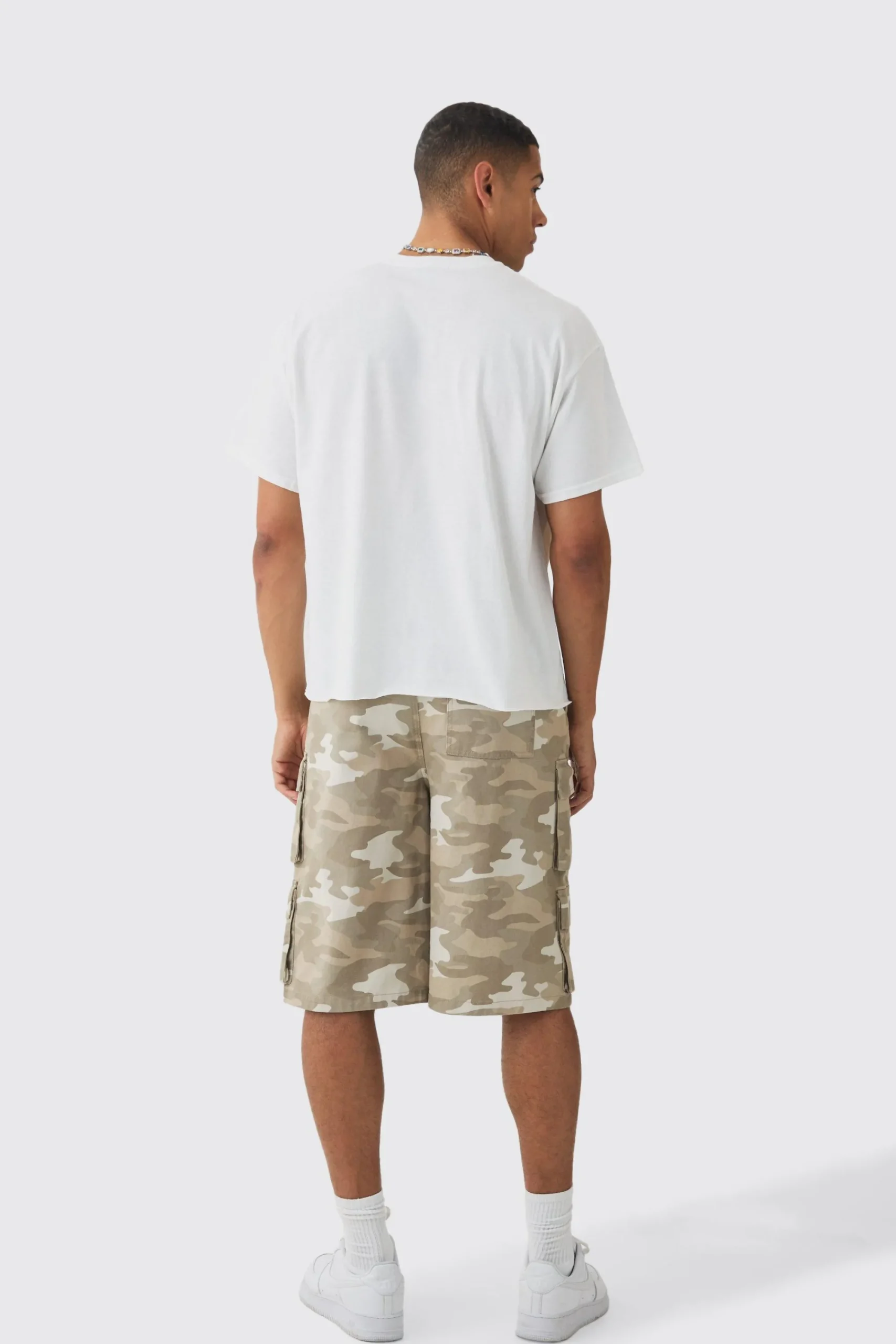 Oversized Boxy Eagle Landscape Print T-shirt | UK^boohooMAN Discount