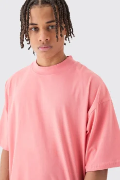 Oversized Boxy Extended Neck T-shirt | UK^boohooMAN Sale