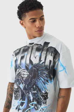 Oversized Boxy Extreme Official T-shirt | UK^boohooMAN Clearance