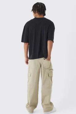 Oversized Boxy Floral Puff Print T-Shirt | UK^boohooMAN Best