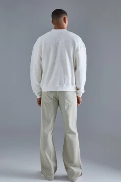 boohooMAN Oversized Boxy Heavy Boucle Bomber Jacket | UK| Coats & Jackets|Hoodies & Sweatshirts