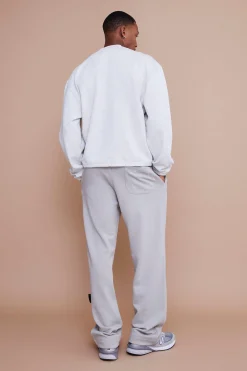 boohooMAN Oversized Boxy Heavyweight Sweatshirt | UK| Hoodies & Sweatshirts