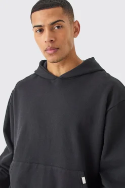 boohooMAN Oversized Boxy Heavyweight Loopback Hoodie | UK| Hoodies & Sweatshirts