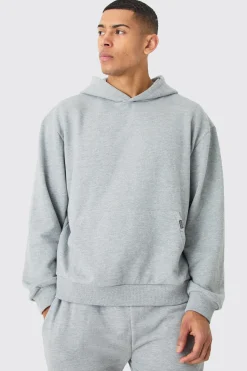 boohooMAN Oversized Boxy Heavyweight Hoodie | UK| Hoodies & Sweatshirts