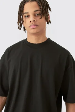 boohooMAN Oversized Boxy Heavyweight T-shirt & Ribbed Cargo Shorts Set | UK| Shorts|Sets & Co-Ords