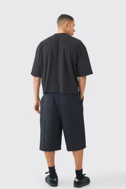 Oversized Boxy Heavyweight Official Printed T-shirt | UK^boohooMAN Best