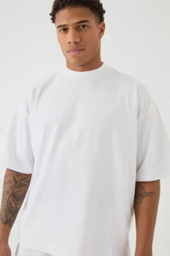 Oversized Boxy Heavyweight T-shirt | UK^boohooMAN Best