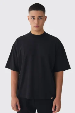 Oversized Boxy Heavyweight T-shirt | UK^boohooMAN Online