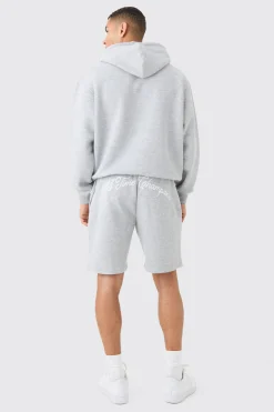 boohooMAN Oversized Boxy Homme Hooded Short Tracksuit | UK| Tracksuits
