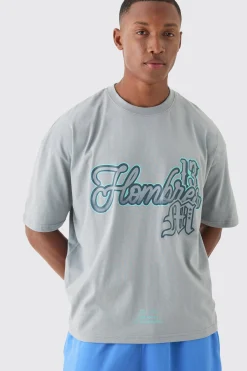 Oversized Boxy Homme Print T-shirt | UK^boohooMAN Sale