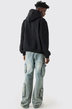 boohooMAN Oversized Boxy Homme Star Hoodie | UK| Hoodies & Sweatshirts