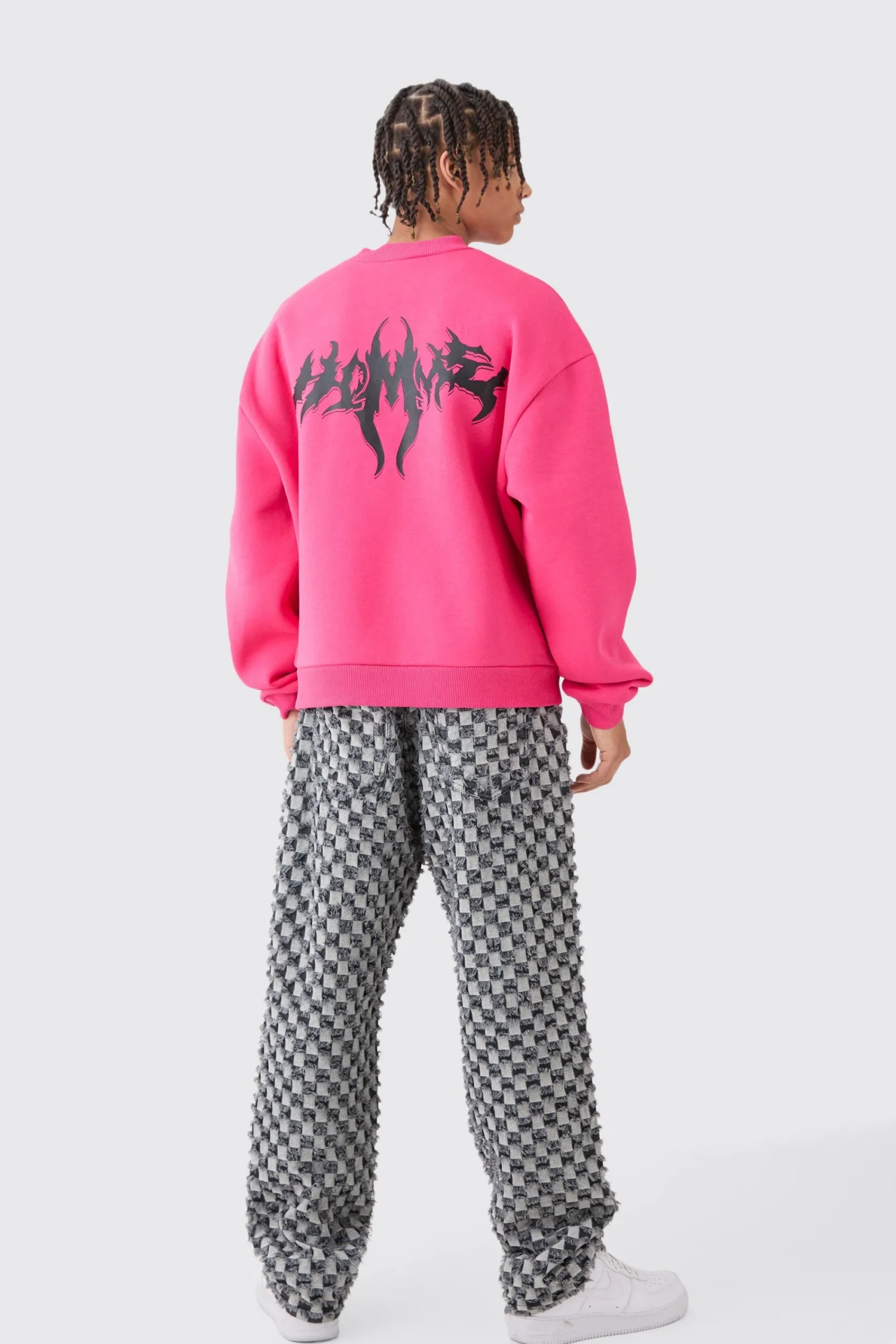 boohooMAN Oversized Boxy Homme Sweatshirt | UK| Hoodies & Sweatshirts