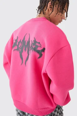 boohooMAN Oversized Boxy Homme Sweatshirt | UK| Hoodies & Sweatshirts