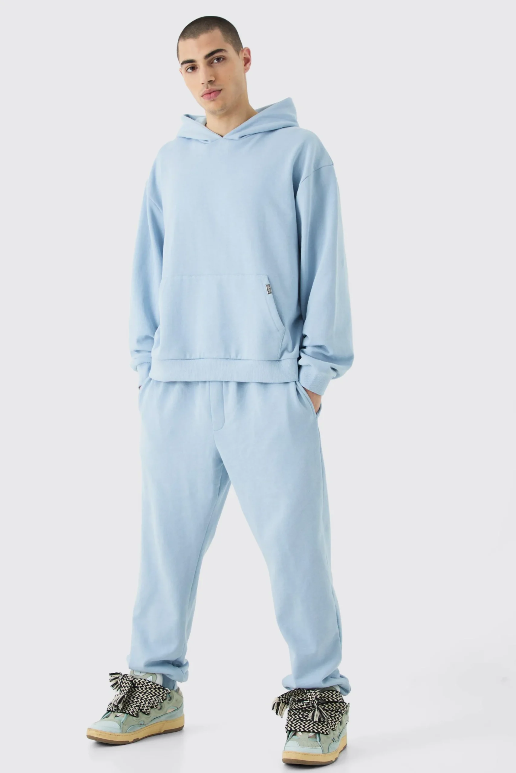 boohooMAN Oversized Boxy Hooded Tracksuit | UK| Tracksuits