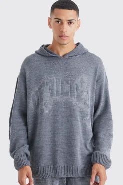boohooMAN Oversized Boxy Jacquard Knit Jumper | UK| Knitwear