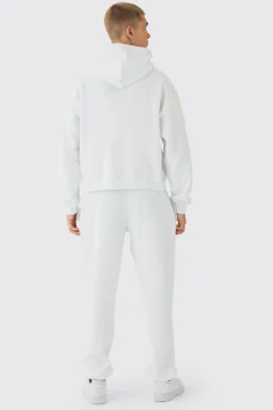 boohooMAN Oversized Boxy Large Scale Lightning Eagle Graphic Tracksuit | UK| Tracksuits