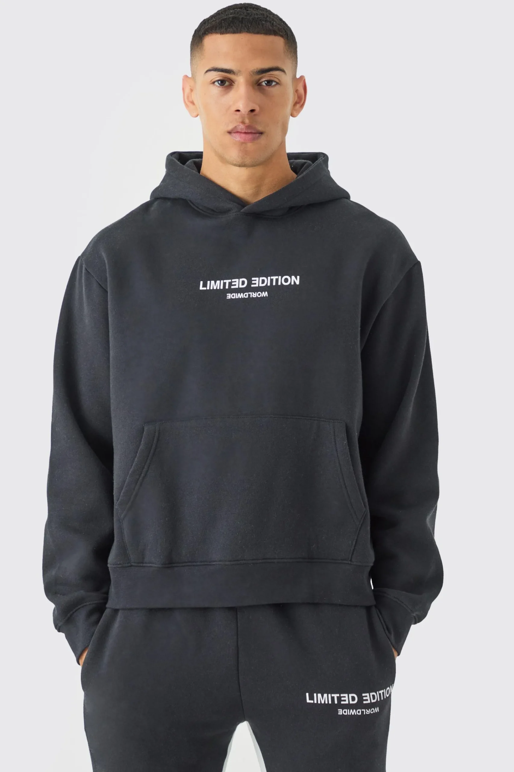 boohooMAN Oversized Boxy Limited Hooded Tracksuit | UK| Tracksuits