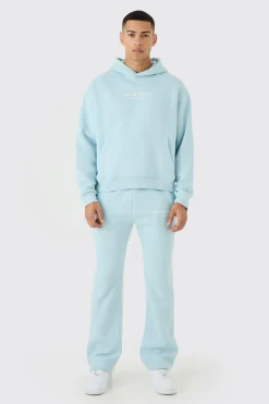 boohooMAN Oversized Boxy Limited Hooded Tracksuit | UK| Tracksuits