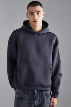 boohooMAN Oversized Boxy Limited Scuba Hoodie | UK| Hoodies & Sweatshirts