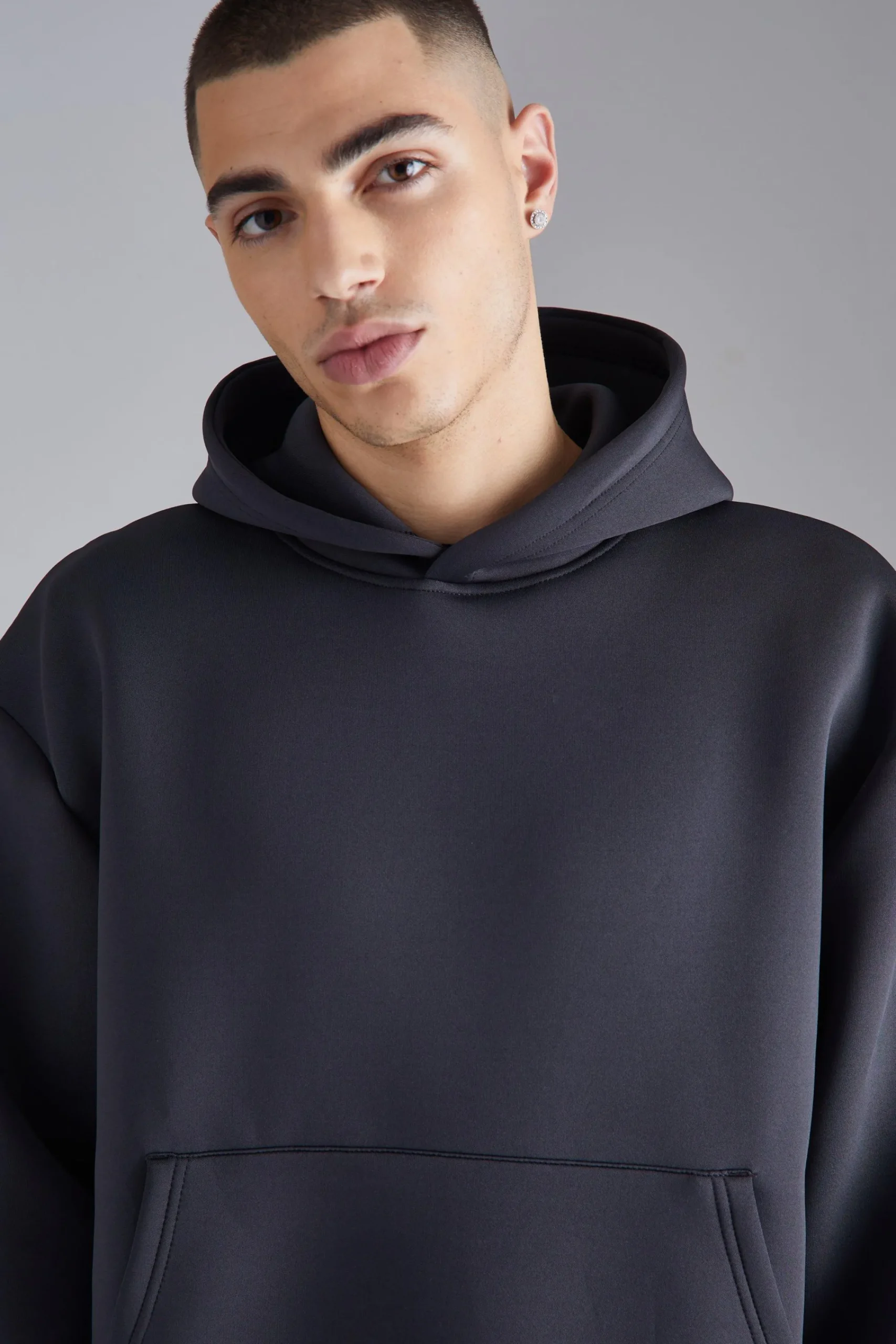 boohooMAN Oversized Boxy Limited Scuba Hoodie | UK| Hoodies & Sweatshirts