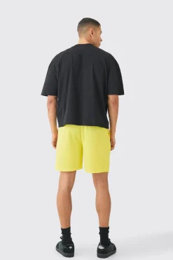 boohooMAN Oversized Boxy Limited T-shirt & Mesh Basketball Shorts Set | UK| Sets & Co-Ords|Tracksuits