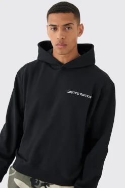 boohooMAN Oversized Boxy Loopback Hoodie | UK| Hoodies & Sweatshirts