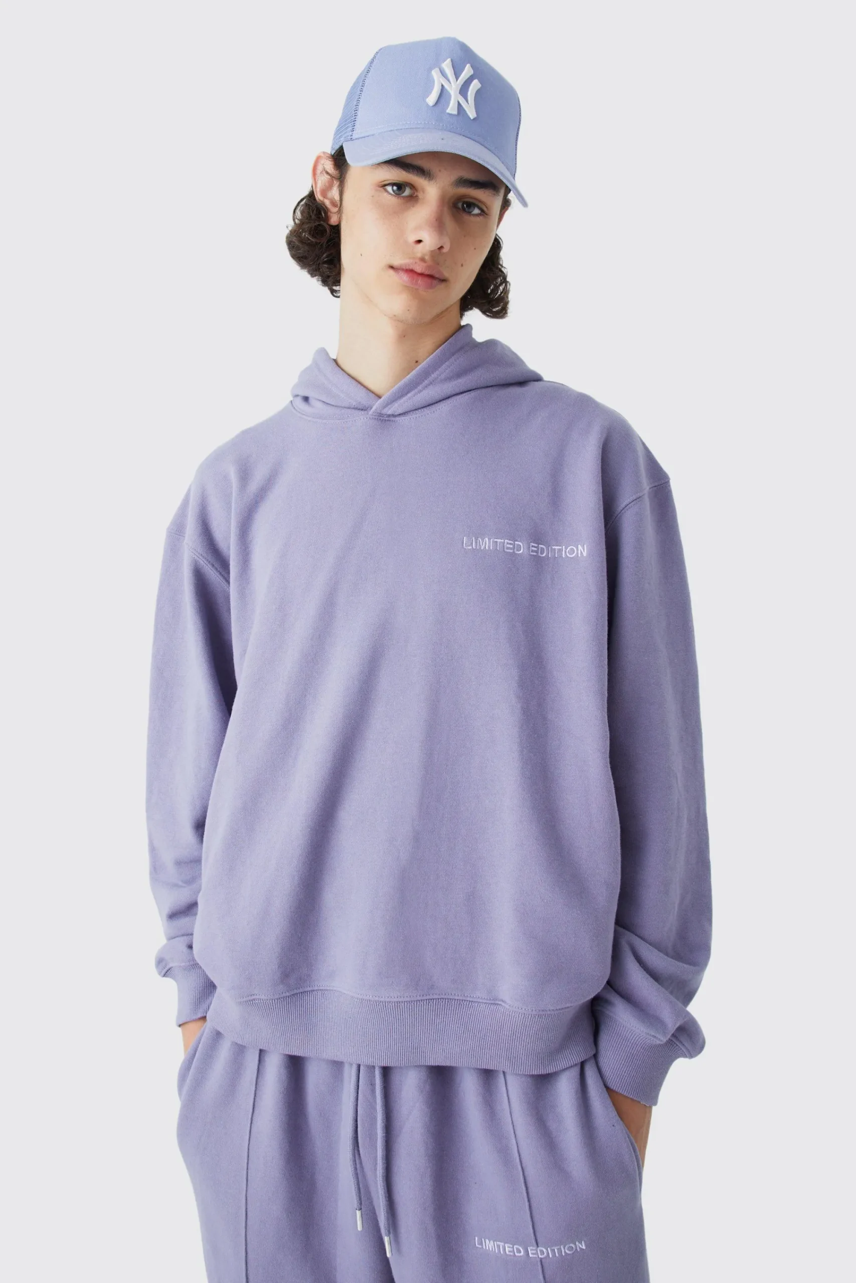 boohooMAN Oversized Boxy Loopback Hoodie | UK| Hoodies & Sweatshirts
