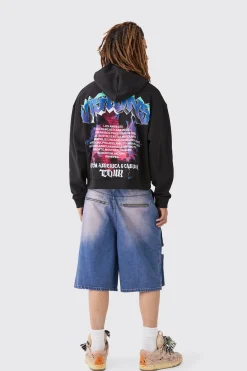 boohooMAN Oversized Boxy Loopback Hoodie | UK| Hoodies & Sweatshirts