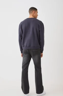 boohooMAN Oversized Boxy Luxury Print Sweatshirt | UK| Hoodies & Sweatshirts