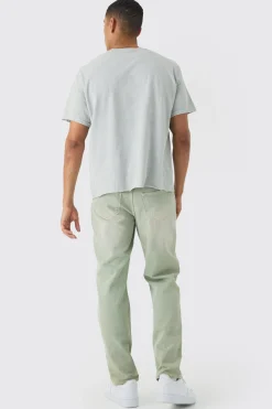 Oversized Boxy Montana Landscape Print Wash T-shirt | UK^boohooMAN Clearance