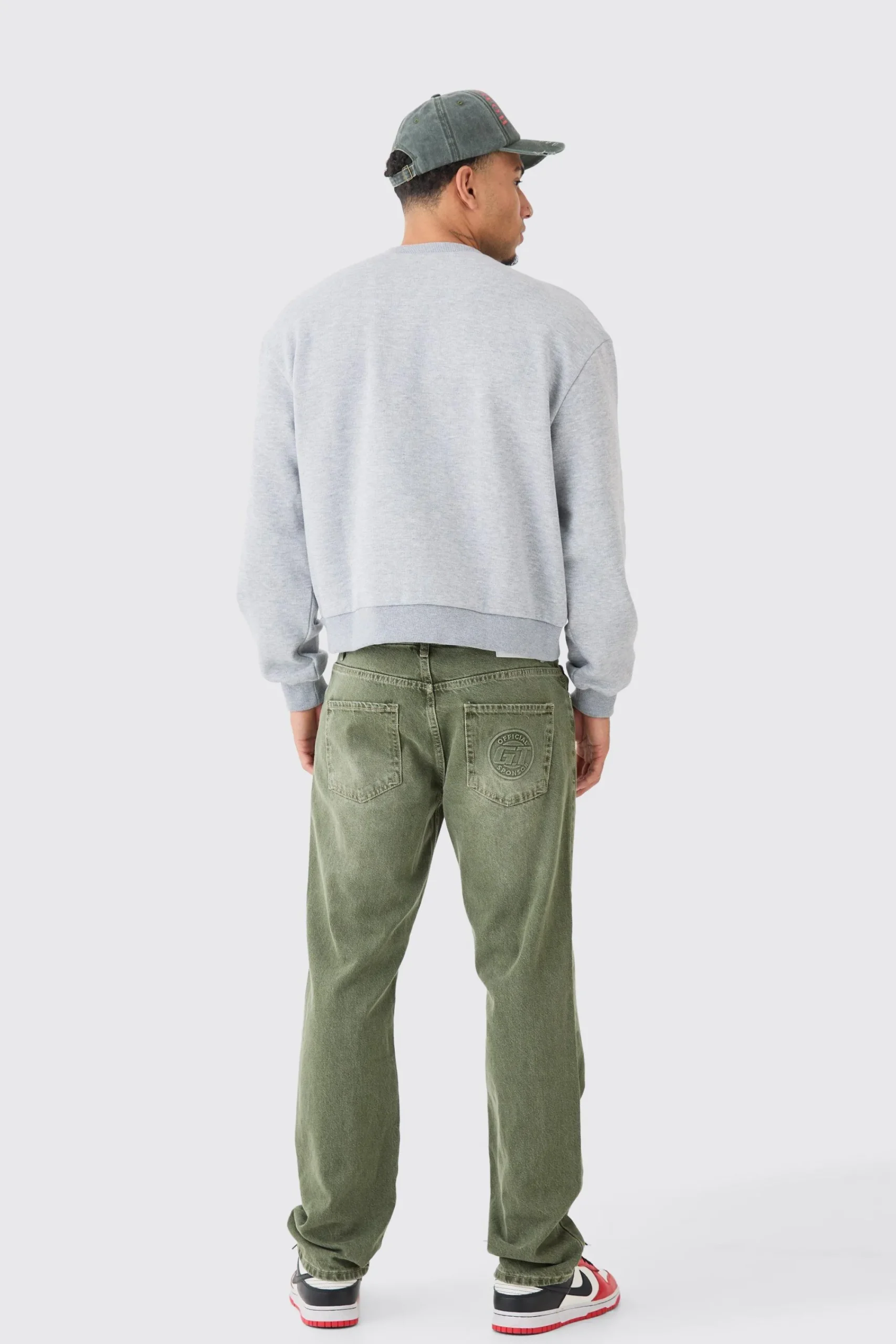 boohooMAN Oversized Boxy Moto Bm Sports Sweatshirt | UK| Hoodies & Sweatshirts