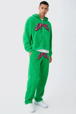 boohooMAN Oversized Boxy Ofcl Towelling Hoodie | UK| Hoodies & Sweatshirts