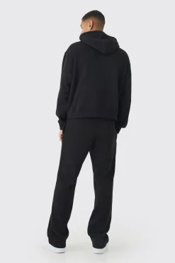 boohooMAN Oversized Boxy Over The Seams Eagle Graphic Tracksuit | UK| Tracksuits