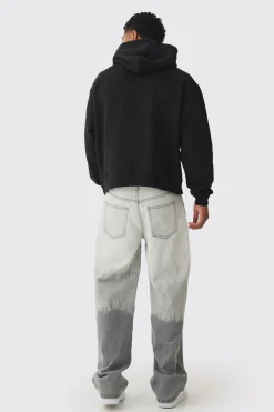 boohooMAN Oversized Boxy Over The Seams Eagle Graphic Hoodie | UK| Hoodies & Sweatshirts