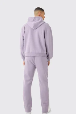 boohooMAN Oversized Boxy Paint Splatter Homme Gusset Tracksuit | UK| Tracksuits