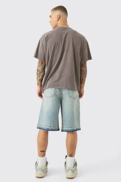 Oversized Boxy Redemption Moto Wash T-shirt | UK^boohooMAN Best