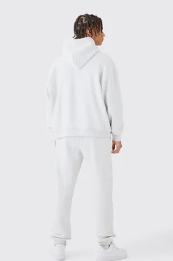 boohooMAN Oversized Boxy Seam Detail Tracksuit | UK| Tracksuits