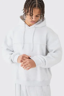 boohooMAN Oversized Boxy Seam Detail Tracksuit | UK| Tracksuits