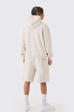 boohooMAN Oversized Boxy Seam Detail Short Tracksuit | UK| Tracksuits