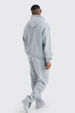boohooMAN Oversized Boxy Split Hem Homme Tracksuit | UK| Tracksuits