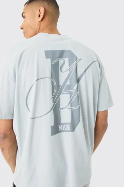 Oversized Boxy Washed Bh Man T-shirt | UK^boohooMAN Clearance