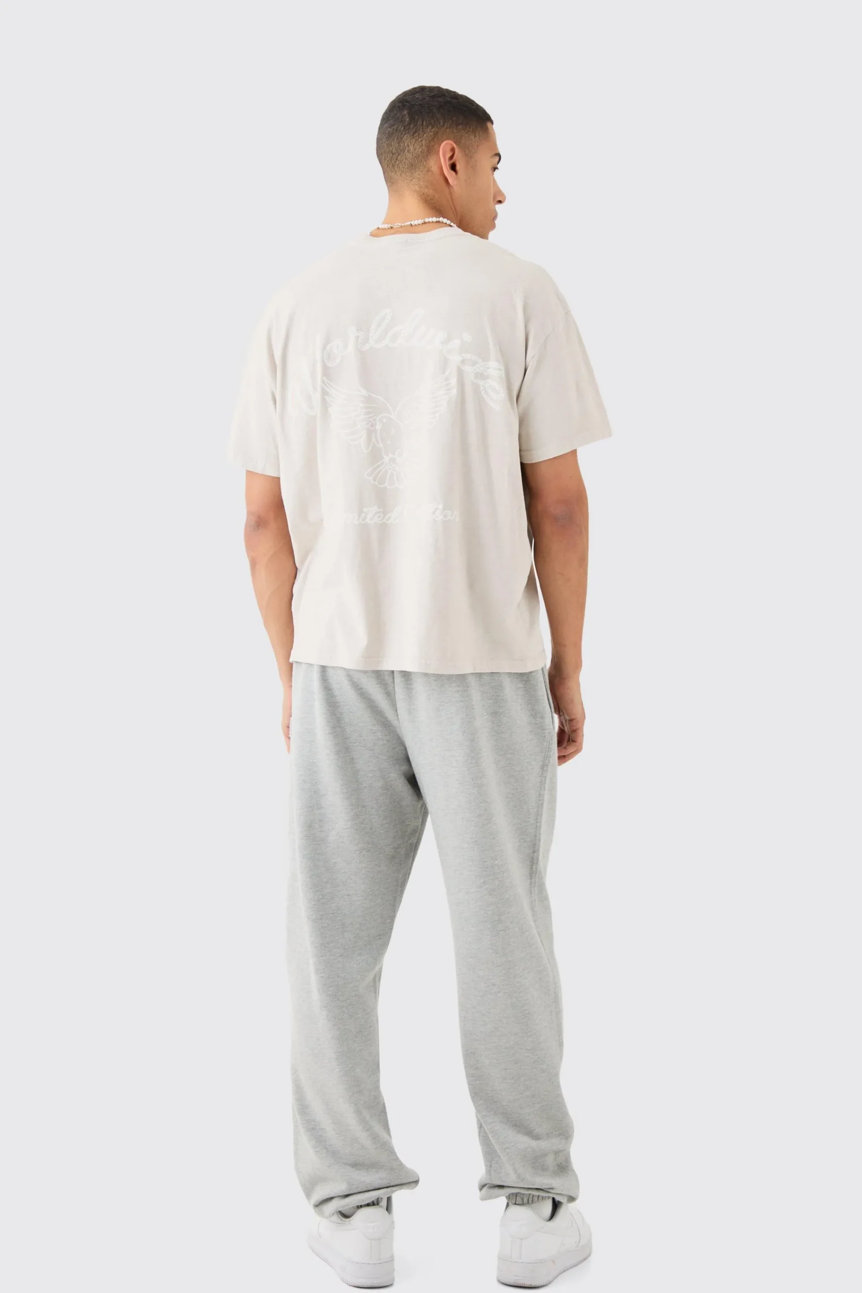 Oversized Boxy Worldwide Overdye T-shirt | UK^boohooMAN Outlet