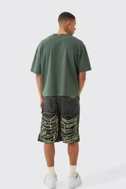 Oversized Boxy Worldwide T-shirt | UK^boohooMAN Discount