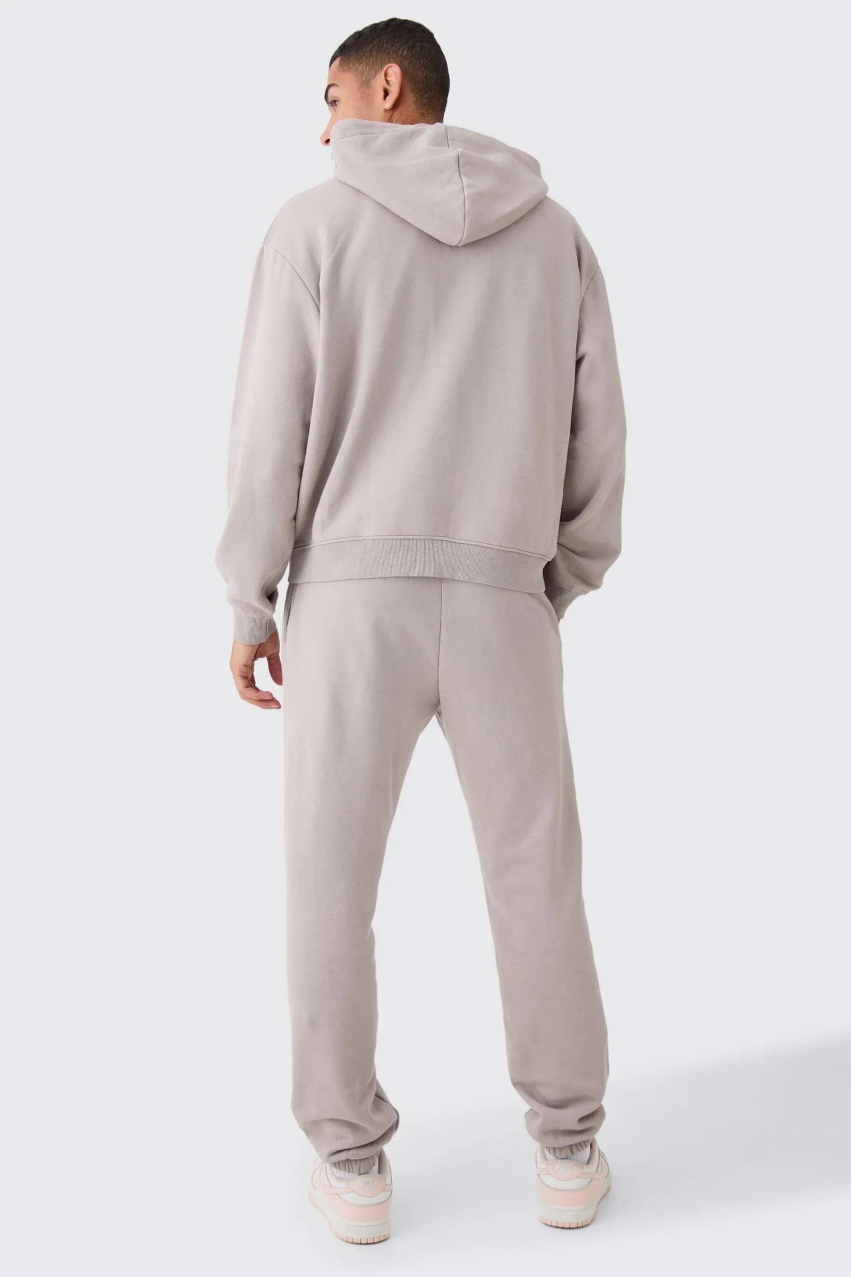 boohooMAN Oversized Boxy Zip Through Washed Hoodie | UK| Hoodies & Sweatshirts