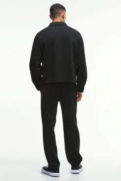 boohooMAN Oversized Boxy Zip Through Scuba Shirt | UK| Shirts|Sets & Co-Ords