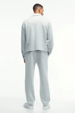 boohooMAN Oversized Boxy Zip Through Scuba Set | UK| Sets & Co-Ords