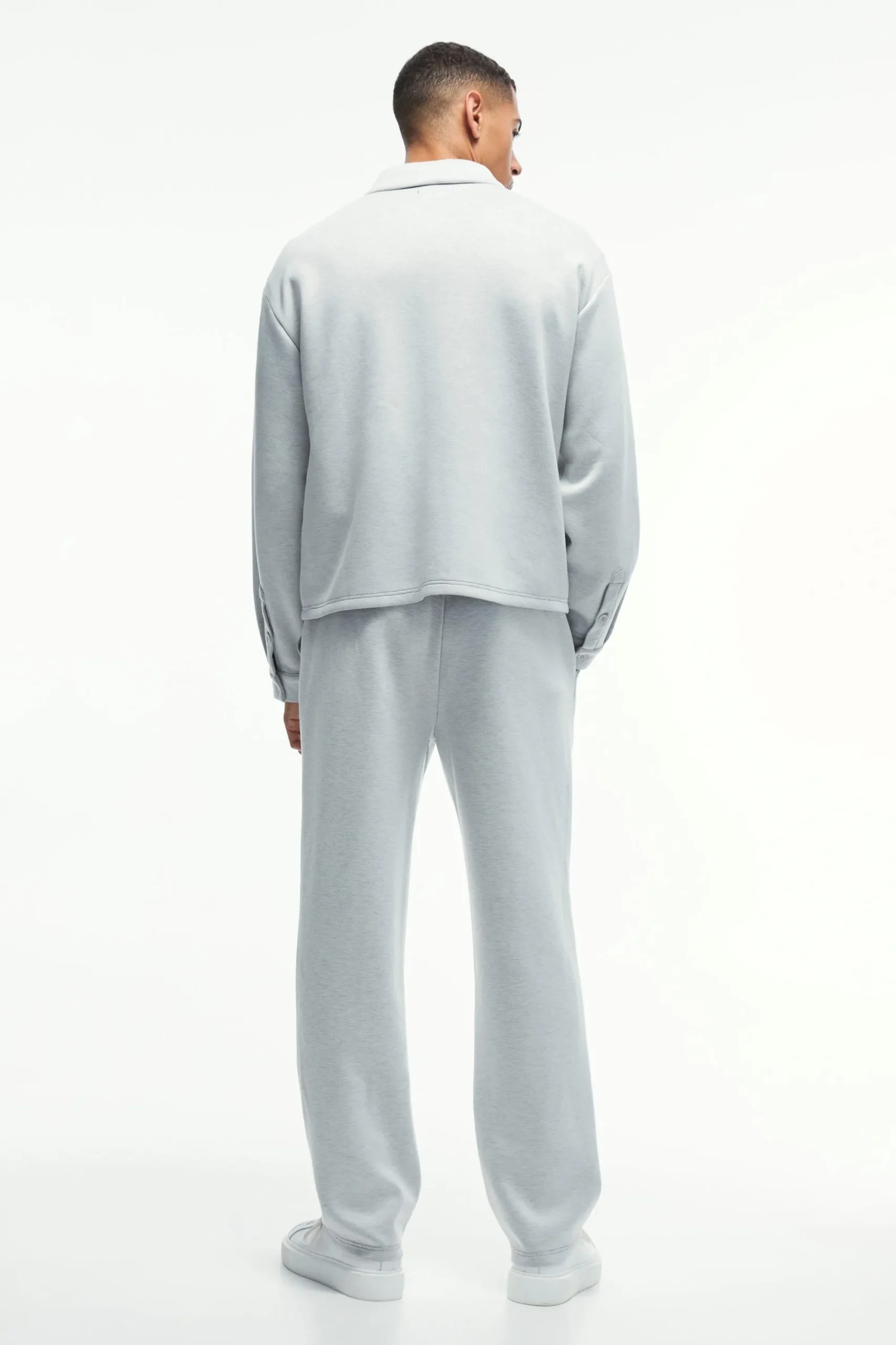 boohooMAN Oversized Boxy Zip Through Scuba Set | UK| Sets & Co-Ords